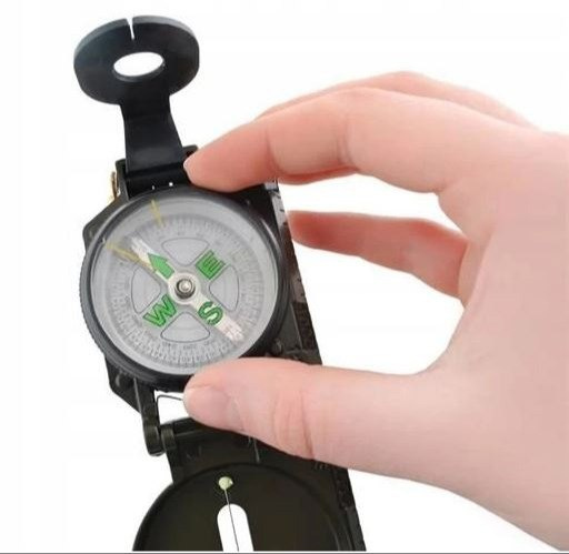 Military aluminum survival compass Military aluminum survival compass