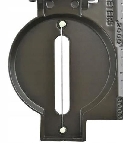 Kompas militarny aluminiowy survival Kompas militarny aluminiowy survival