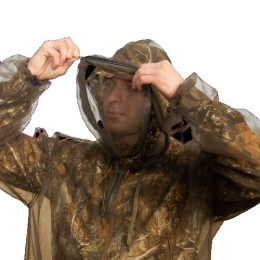Anti-mosquito jacket against mosquitoes and ticks