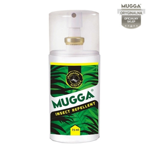 Mugga Spray DEET 9,5% na komary i kleszcze 75ml Mugga Spray DEET 9,5% na komary i kleszcze 75ml