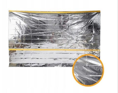 SURVIVAL TENT THERMAL RESCUE SLEEPING BAG FOIL SURVIVAL TENT THERMAL RESCUE SLEEPING BAG FOIL