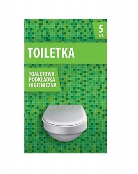Disposable hygienic covers for the toilet 5 pcs. Disposable hygienic covers for the toilet 5 pcs.