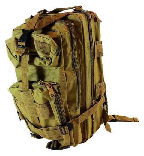 Plecak KHAKI 28L wojskowy turystyczny wodoodporny Plecak KHAKI 28L wojskowy turystyczny wodoodporny