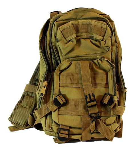 Plecak KHAKI 28L wojskowy turystyczny wodoodporny Plecak KHAKI 28L wojskowy turystyczny wodoodporny