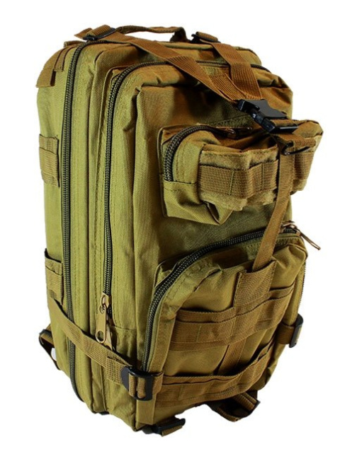 Plecak KHAKI 28L wojskowy turystyczny wodoodporny Plecak KHAKI 28L wojskowy turystyczny wodoodporny