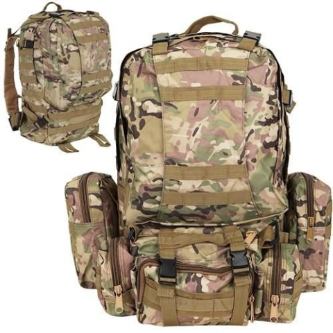 PLECAK MILITARNY 45L DUŻY SURVIVAL TAKTYCZNY 3W1 PLECAK MILITARNY 45L DUŻY SURVIVAL TAKTYCZNY 3W1