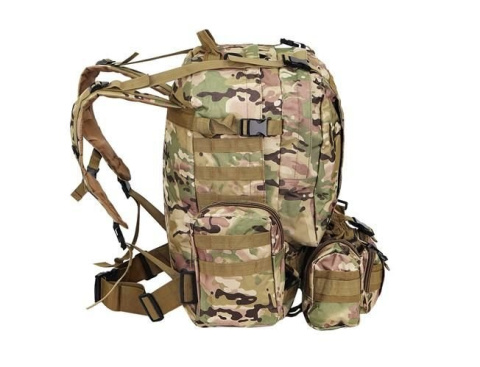 PLECAK MILITARNY 45L DUŻY SURVIVAL TAKTYCZNY 3W1 PLECAK MILITARNY 45L DUŻY SURVIVAL TAKTYCZNY 3W1