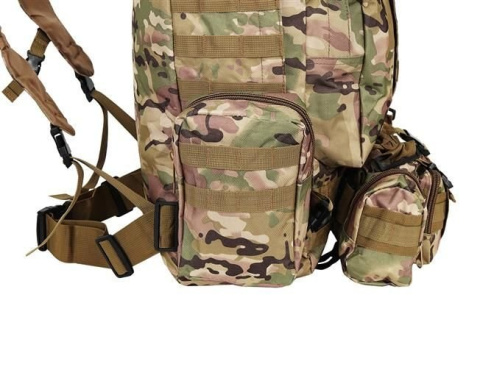 PLECAK MILITARNY 45L DUŻY SURVIVAL TAKTYCZNY 3W1 PLECAK MILITARNY 45L DUŻY SURVIVAL TAKTYCZNY 3W1