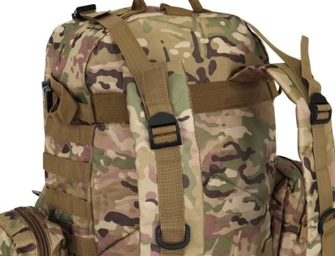 PLECAK MILITARNY 45L DUŻY SURVIVAL TAKTYCZNY 3W1 PLECAK MILITARNY 45L DUŻY SURVIVAL TAKTYCZNY 3W1