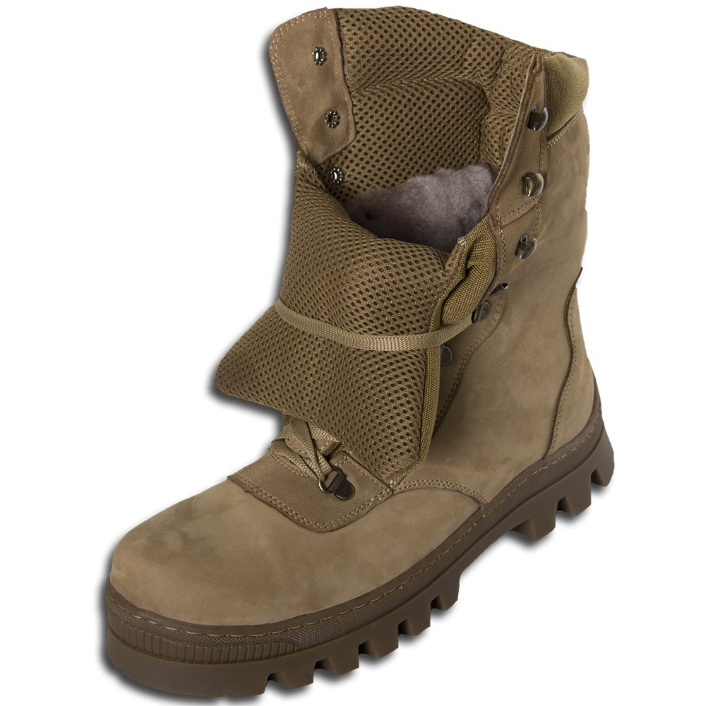 COMBAT BOOTS WINTER RAPTOR NATURAL FUR COYOTE COMBAT BOOTS WINTER RAPTOR NATURAL FUR COYOTE