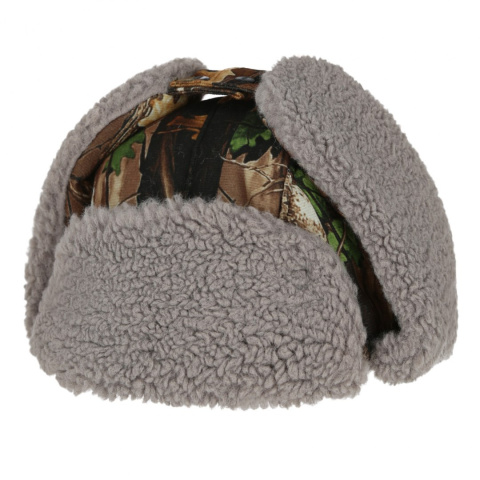 Winter Hunting Cap Long-eared, Pine Forest Camouflage Winter Hunting Cap Long-eared, Pine Forest Camouflage