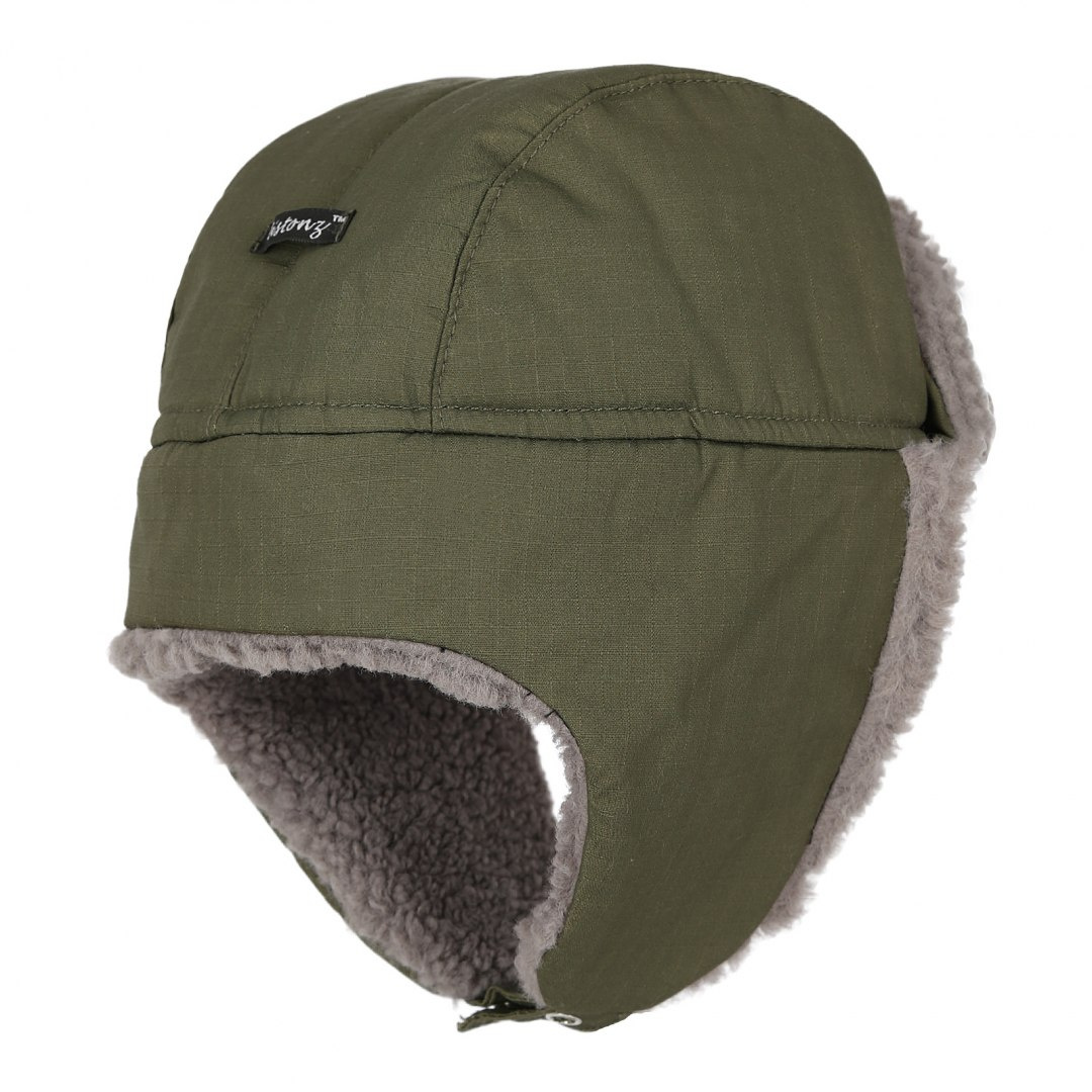 Winter hunting hat, camouflage olive Winter hunting hat, camouflage olive