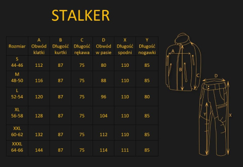 Komplet JESENNY WODOOTPORNY CAMO-TEC STALKER Oliwa Komplet JESENNY WODOOTPORNY CAMO-TEC STALKER Oliwa