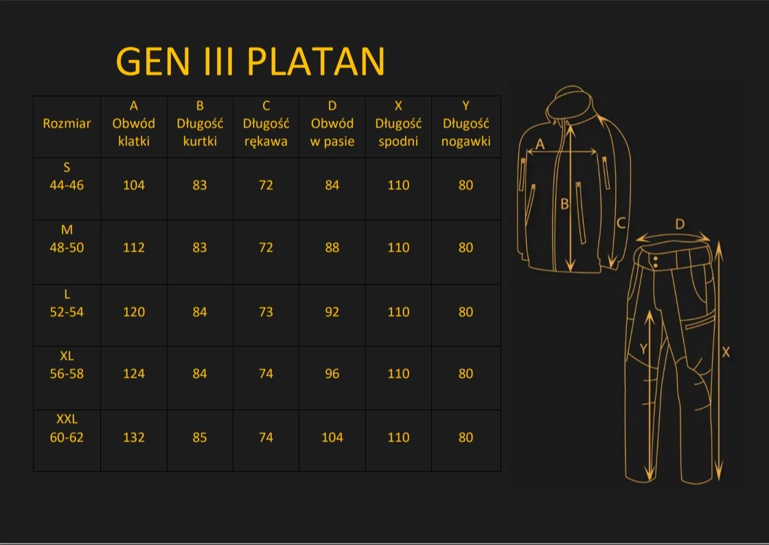 CAMO-TEC Platan III Generation Fall-Winter Set CAMO-TEC Platan III Generation Fall-Winter Set