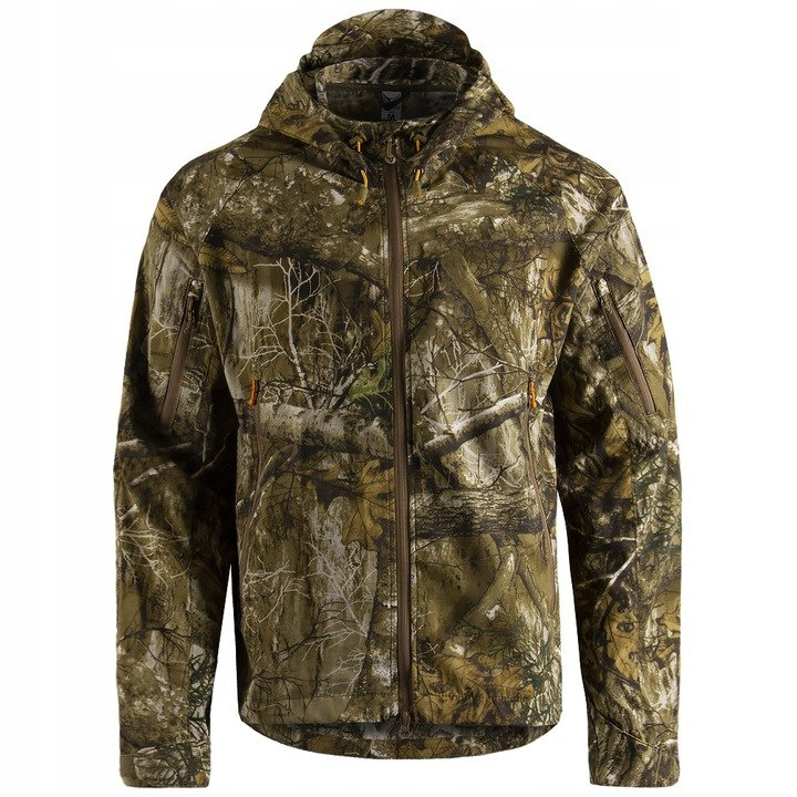 A set of jacket + pants, a hunting camo A set of jacket + pants, a hunting camo