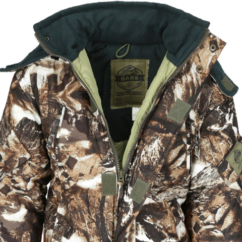 Winter set BARS TYBET: jacket + bib overall, waterproof breathable MEMBRANE, up to -25° C Winter set BARS TYBET: jacket + bib overall, waterproof breathable MEMBRANE, up to -25° C