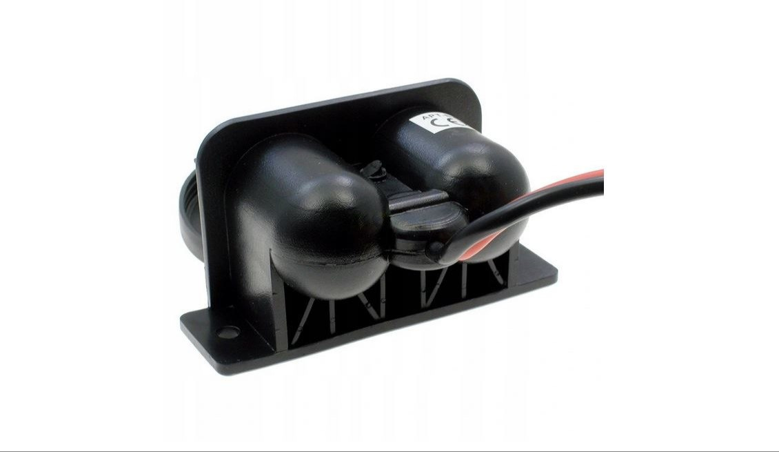 Double lighter socket hermetic divider Double lighter socket hermetic divider