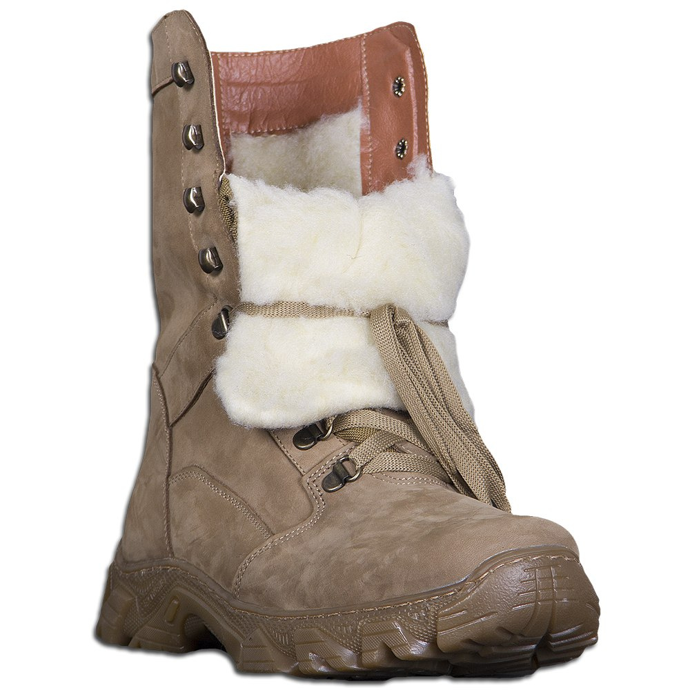 WINTER COMBAT BOOTS FAUX FUR DESERT COYOTE WINTER COMBAT BOOTS FAUX FUR DESERT COYOTE