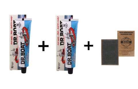 2 x Adhesive Dr. Boat + Strengthening mesh