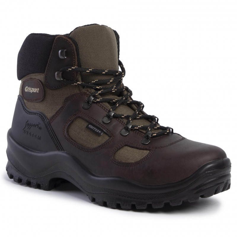 Leather Trekking Shoes Grisport Marrone 626D91G Brown