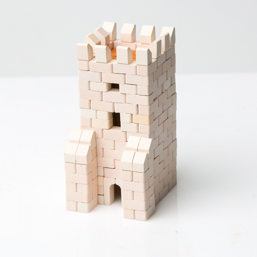 Constructor Set mini brick Gate Tower Constructor Set mini brick Gate Tower