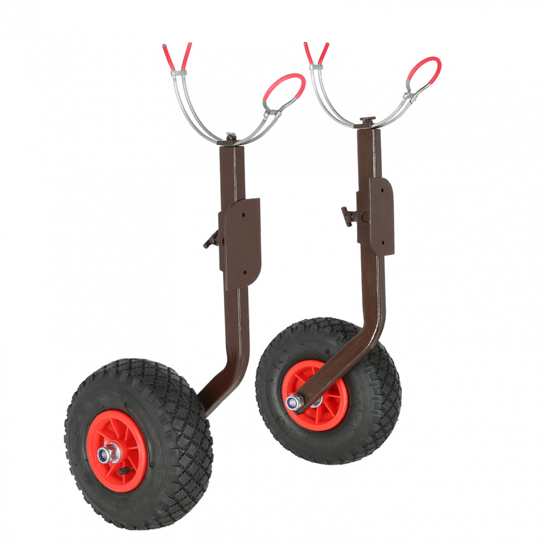 Transport Slip Wheels for the Pontoon with a Rod Holder GL-3UW Transport Slip Wheels for the Pontoon with a Rod Holder GL-3UW
