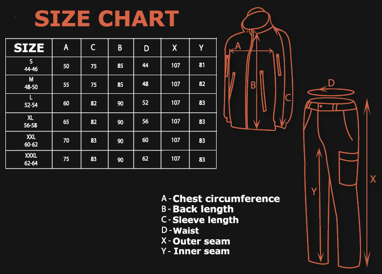 A set of jacket + pants, a hunting camo A set of jacket + pants, a hunting camo