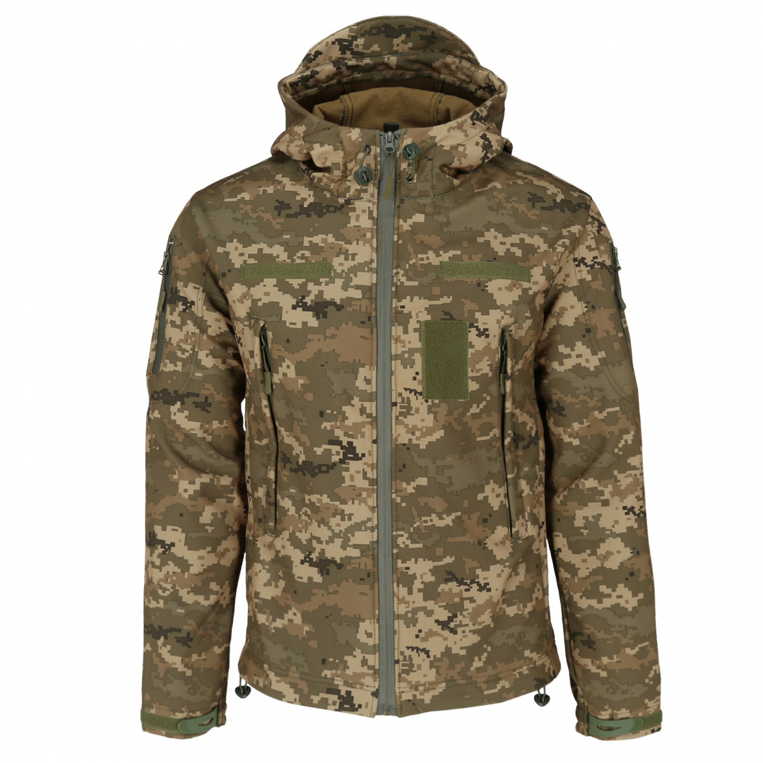 Jacket Softshell Pixel Microfleece Jacket Softshell Pixel Microfleece