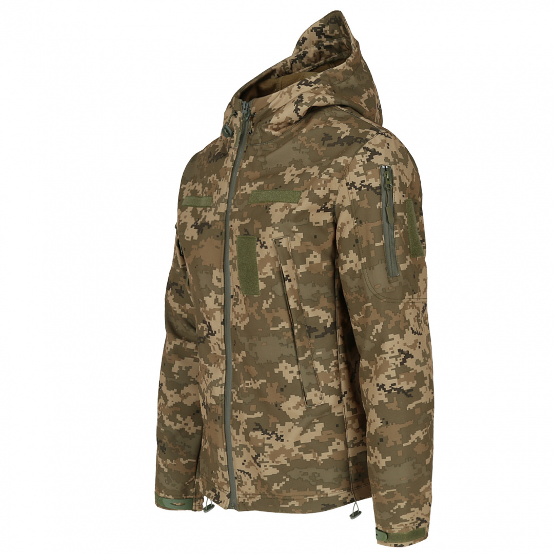 Jacket Softshell Pixel Microfleece Jacket Softshell Pixel Microfleece