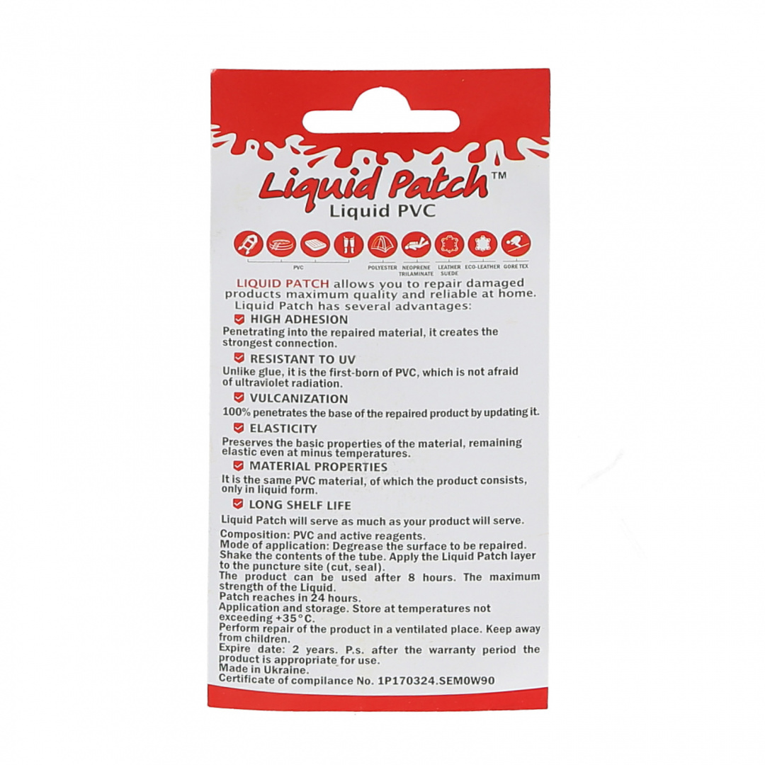 Liquid Patch PVC Liquid Patch tube 20ml Liquid Patch PVC Liquid Patch tube 20ml