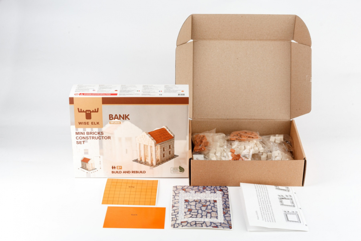 Constructor Set mini brick BANK Constructor Set mini brick BANK