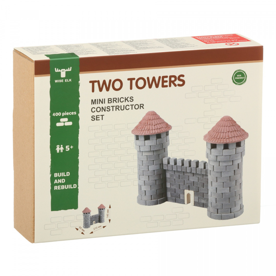 Constructor Set mini brick TWO TOWERS