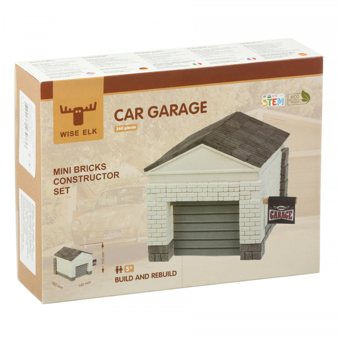 Constructor Set mini brick Car Garage Constructor Set mini brick Car Garage