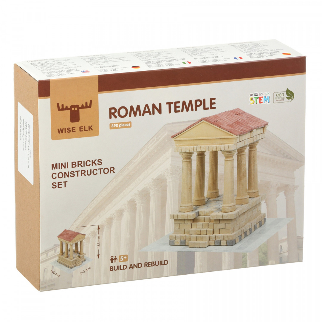 Constructor Set mini brick Roman Temple Constructor Set mini brick Roman Temple