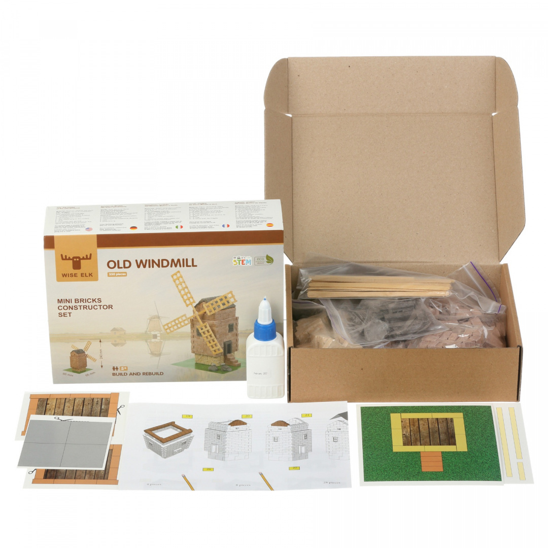 Constructor Set mini brick OLD MILL Constructor Set mini brick OLD MILL