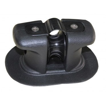 Anchor Roller, Rope Joint With Cable For Pontoon Or Boat Black