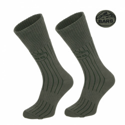 Trekking Socks Multi-season OLIVE BARS Trekking Socks Multi-season OLIVE BARS