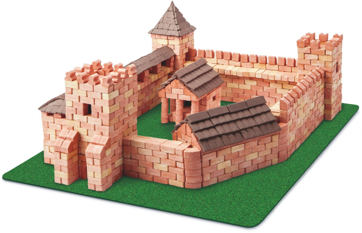 Constructor Set mini brick Red Castle