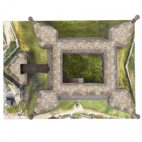 Constructor Set mini brick Fort Castillo de San Marcos Constructor Set mini brick Fort Castillo de San Marcos