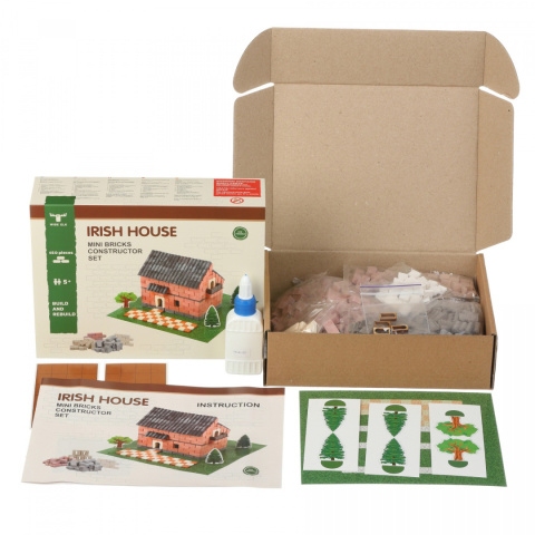 Constructor Set mini brick Irish House Constructor Set mini brick Irish House
