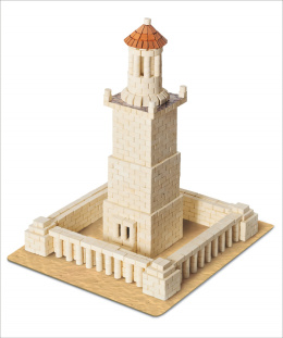 Alexandria Lighthouse Model Kit mini brick