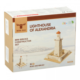 Alexandria Lighthouse Model Kit mini brick