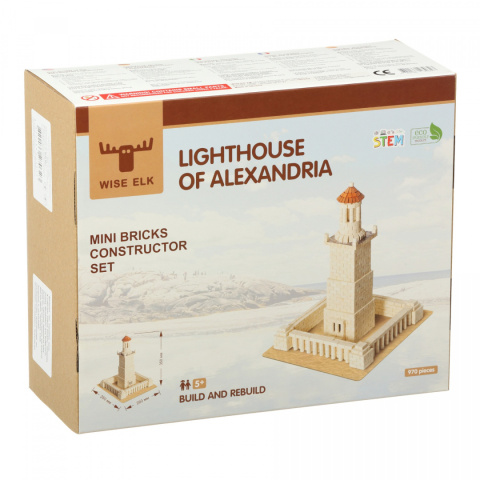 Constructor Set mini brick Lighthouse of Alexandria Constructor Set mini brick Lighthouse of Alexandria