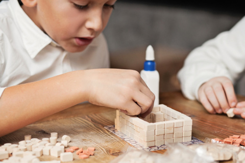 Constructor Set mini brick Lighthouse of Alexandria Constructor Set mini brick Lighthouse of Alexandria