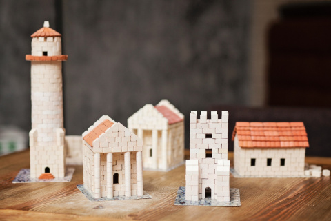 Constructor Set mini brick Lighthouse of Alexandria Constructor Set mini brick Lighthouse of Alexandria