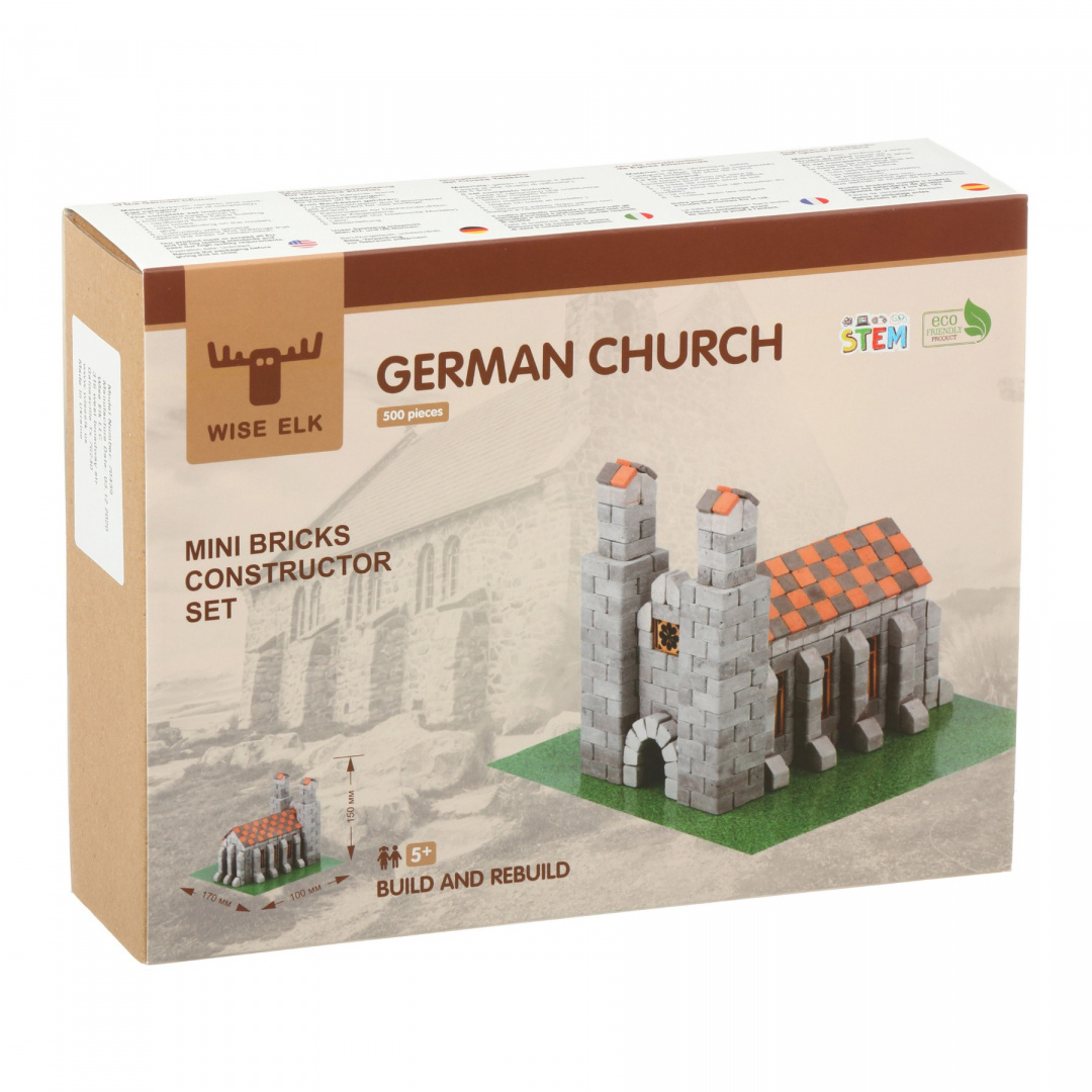 Constructor Set mini brick German Church Constructor Set mini brick German Church