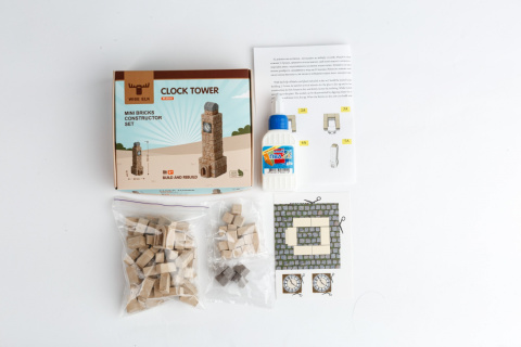 Constructor Set mini brick Clock Tower Constructor Set mini brick Clock Tower