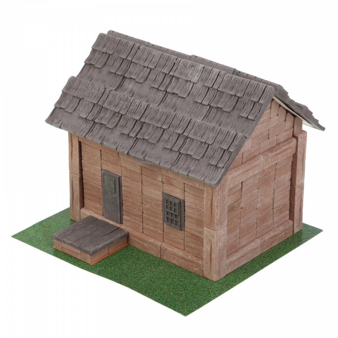 Constructor Set mini brick Tile Roof House