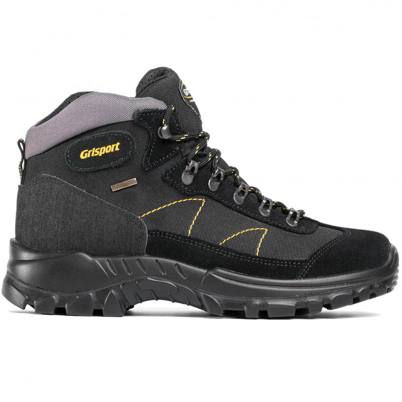 Leather Trekking Shoes Grisport Scamosciato 13362SV86G Black