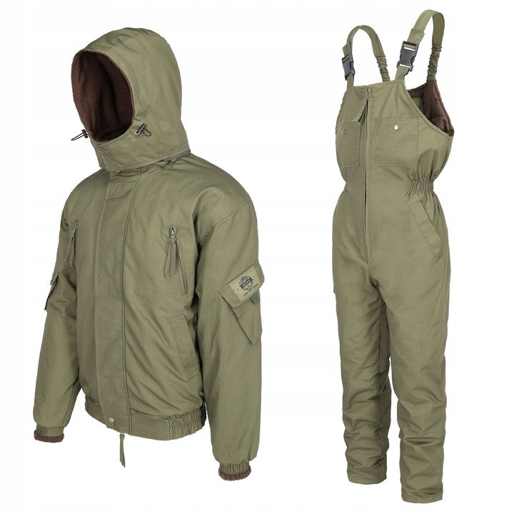 Summer and Autumn set BARS OLIVE: jacket + bib overall Rip-Stop, -1°C to 15°C Summer and Autumn set BARS OLIVE: jacket + bib overall Rip-Stop, -1°C to 15°C